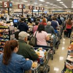 long grocery lines