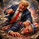 Trump the least-patriotic most un-American president - Uncle Sam meme