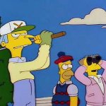 It's curving right towards the Greenland