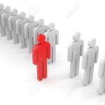 Red Man In The Crowd