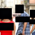 ██████████ ████████… ████████████! | image tagged in memes,distracted boyfriend,redacted,funny,epstein | made w/ Imgflip meme maker