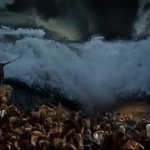 Red Sea Parting GIF Template