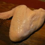 Unseasoned chicken