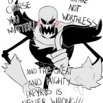 Fell! Papyrus cheers you up