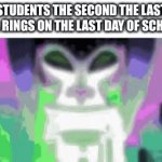 Can't wait. | STUDENTS THE SECOND THE LAST BELL RINGS ON THE LAST DAY OF SCHOOL: | image tagged in gifs,school,why are you reading the tags,stop reading the tags | made w/ Imgflip video-to-gif maker