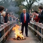 Trump burning bridge