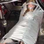 Tied up in tattoo parlour