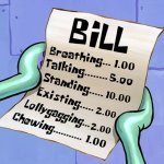 Chum bucket bill