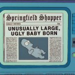 Unusually large, ugly baby born