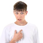 guy pointing at himself