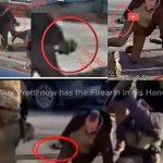 Pretti shooting gun in hand