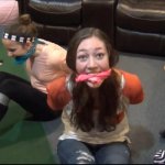 2 people tied near each other