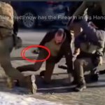 Alex Pretti with gun in hand