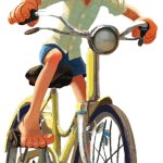 Luca Paguro Riding on a Ride