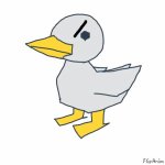 Mad Duck GIF Template