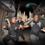 Black people running