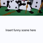 The Card Soldiers laugh at what funny scene?