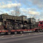 Truck on a truck on a truck