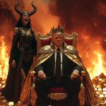 King Donald Trump Satan Mammon worship