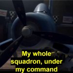 My whole squadron... under my command