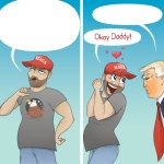 MAGA calls trump daddy meme
