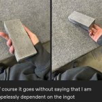 the ingot