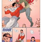 Thragg maliciously destroying Oliver