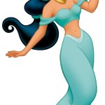Princess Jasmine Has a Bird on her Finger