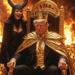 King Donald Trump Satan Mammon worship