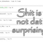 Shit is not that surprising meme