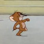 Happy Jerry on his way