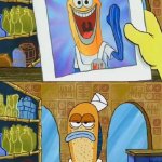 spongebob foto vs fish comparison