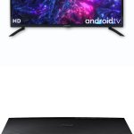 Q-Touch and Samsung LED TV and Blu-Ray Player