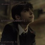 Austin's five temp meme