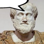 aristotle speech bubble