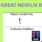 The Great Nexflix Reset meme