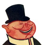 Porky the Capitalist Top Hat Pig