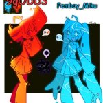 9gODD3 and Femboy_Miku shared announcement temp meme