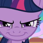 Evil smile my little pony template