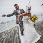 Unicorn Bride and Groom