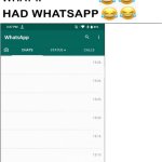 What if.....had WhatsApp