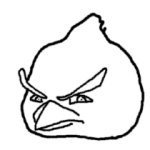 unrealistic angry bird meme