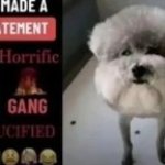 he made a statement so horrific his gang crucified him meme