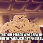 The One 2000s Song Used in Countless YouTube Videos Not From Nu Metal/Butt Rock/Eurodance | THAT ONE PERSON WHO GREW UP LISTENED TO "PARALYZER" BY FINGER ELEVEN: | image tagged in gifs,memes,music,rock music,the amazing world of gumball,nostalgia | made w/ Imgflip video-to-gif maker