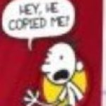Hey! He Copied Me!