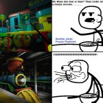 Been there | image tagged in guy commenting on the poppy playtime train | made w/ Imgflip meme maker