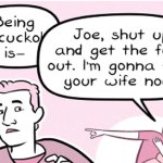 Cuck comic panel