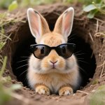 Enlightened rabbit meme