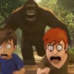 Gorilla Chase GIF Template