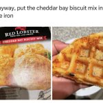Red Lobster Biscuit Waffles